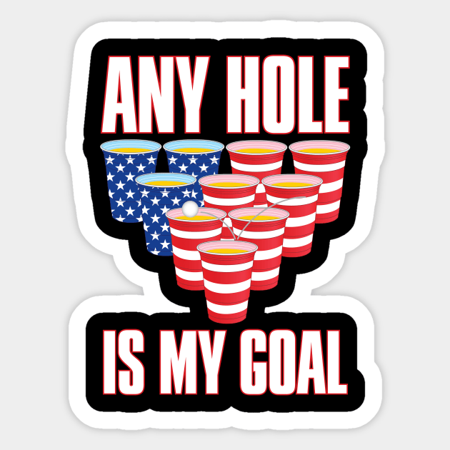 Any Hole Is My Goal Sticker by myoungncsu